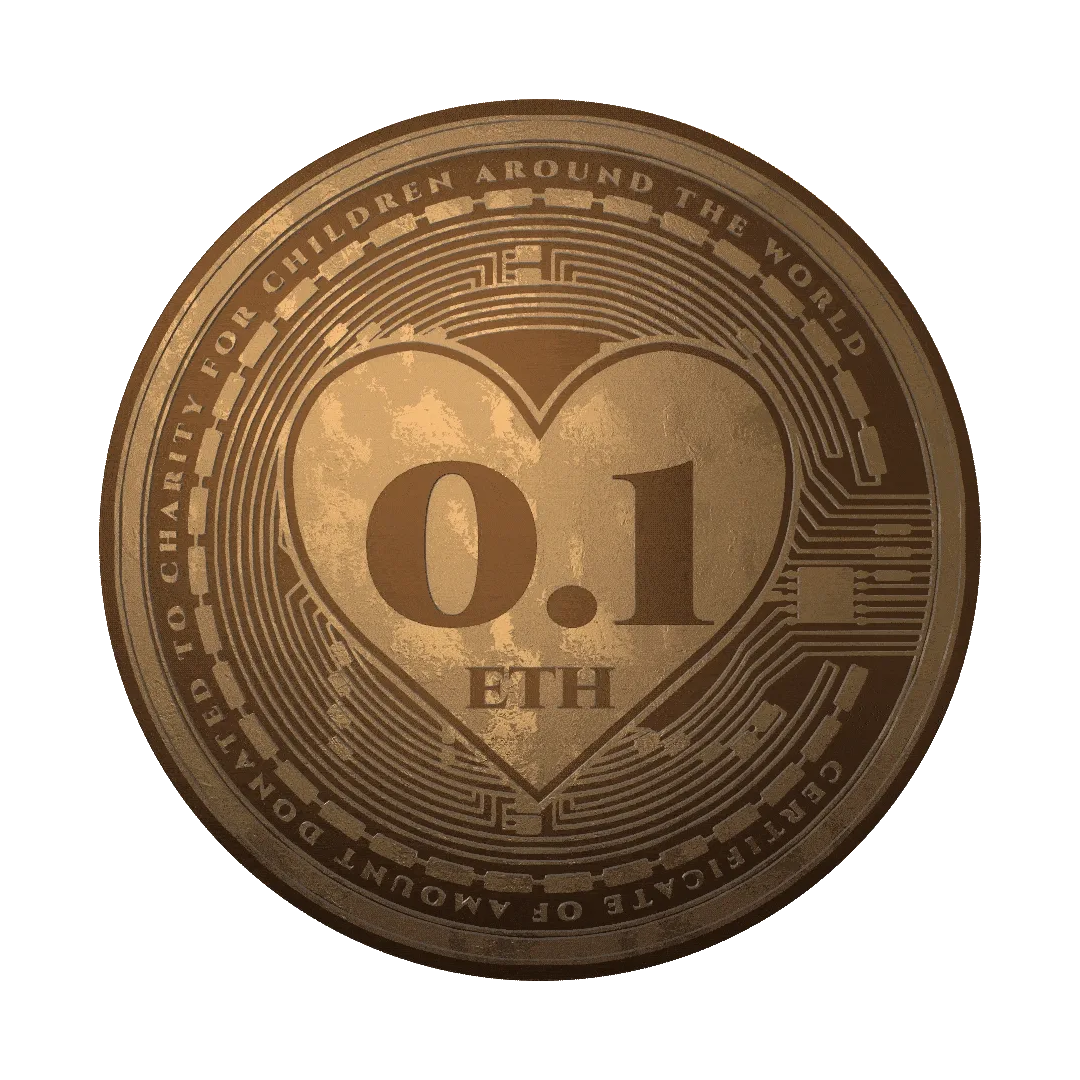 Crypto Charity - Bronze Medallion
