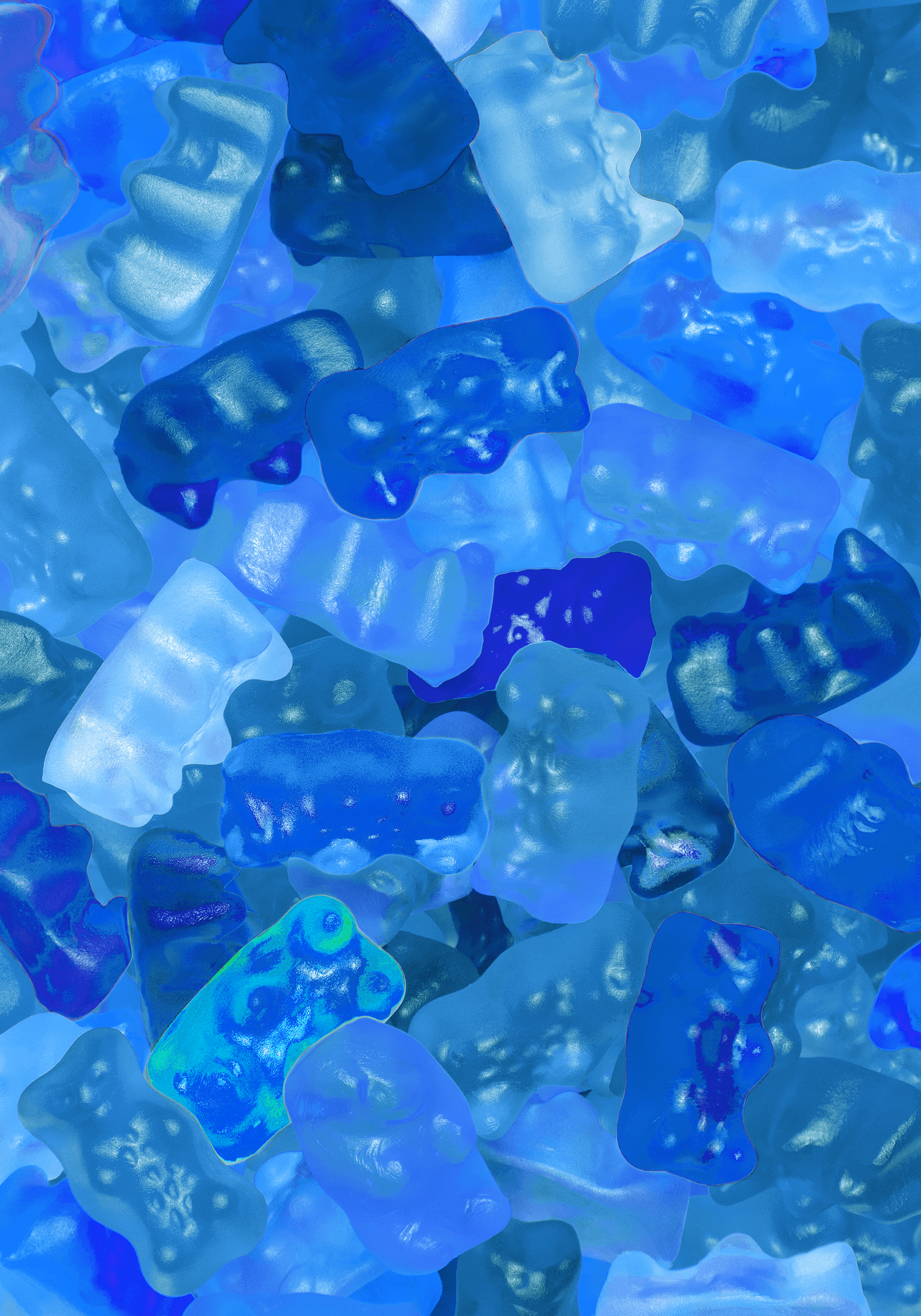 Gummy Bears - Blue