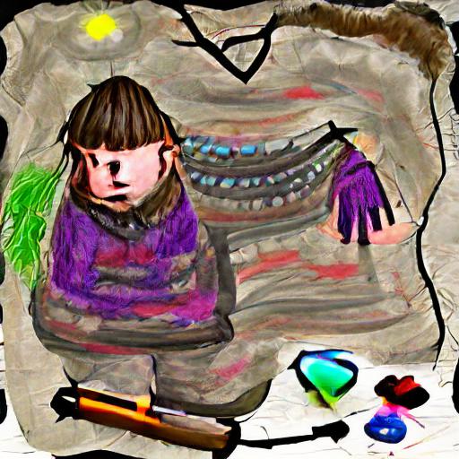 Bloot Art (Bloot #7796, Child Drawing)
