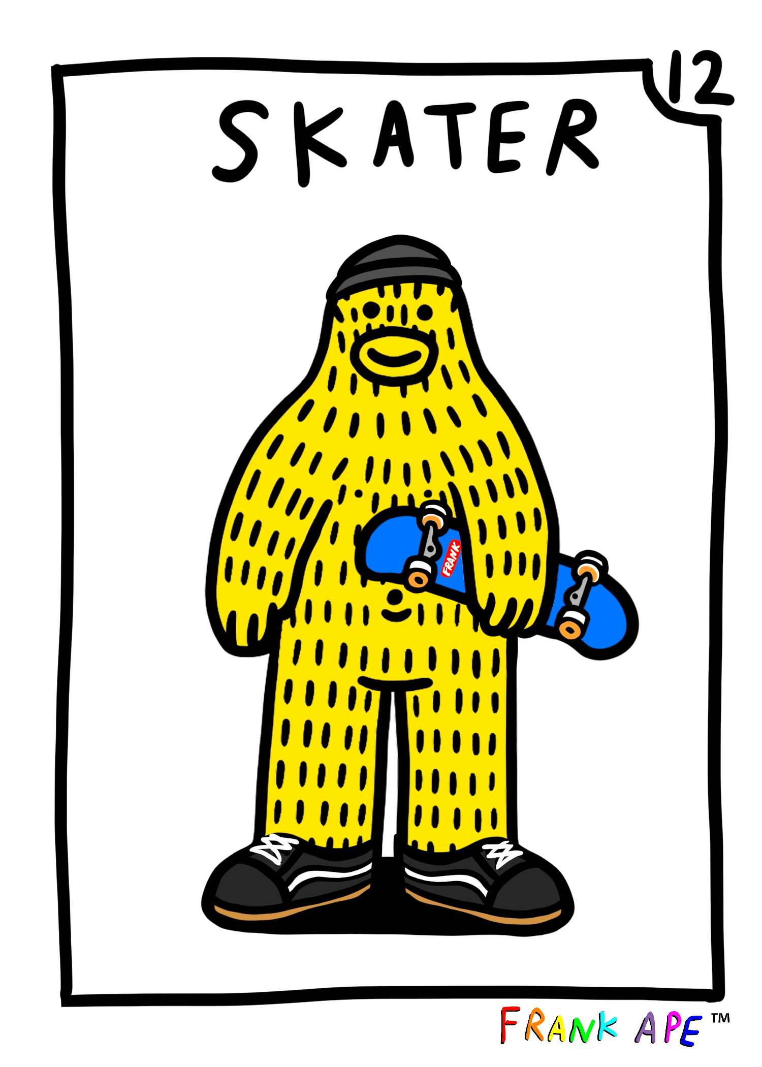 Frank Friends #12 - Skater 