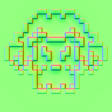 Kawaii SKULL #1164