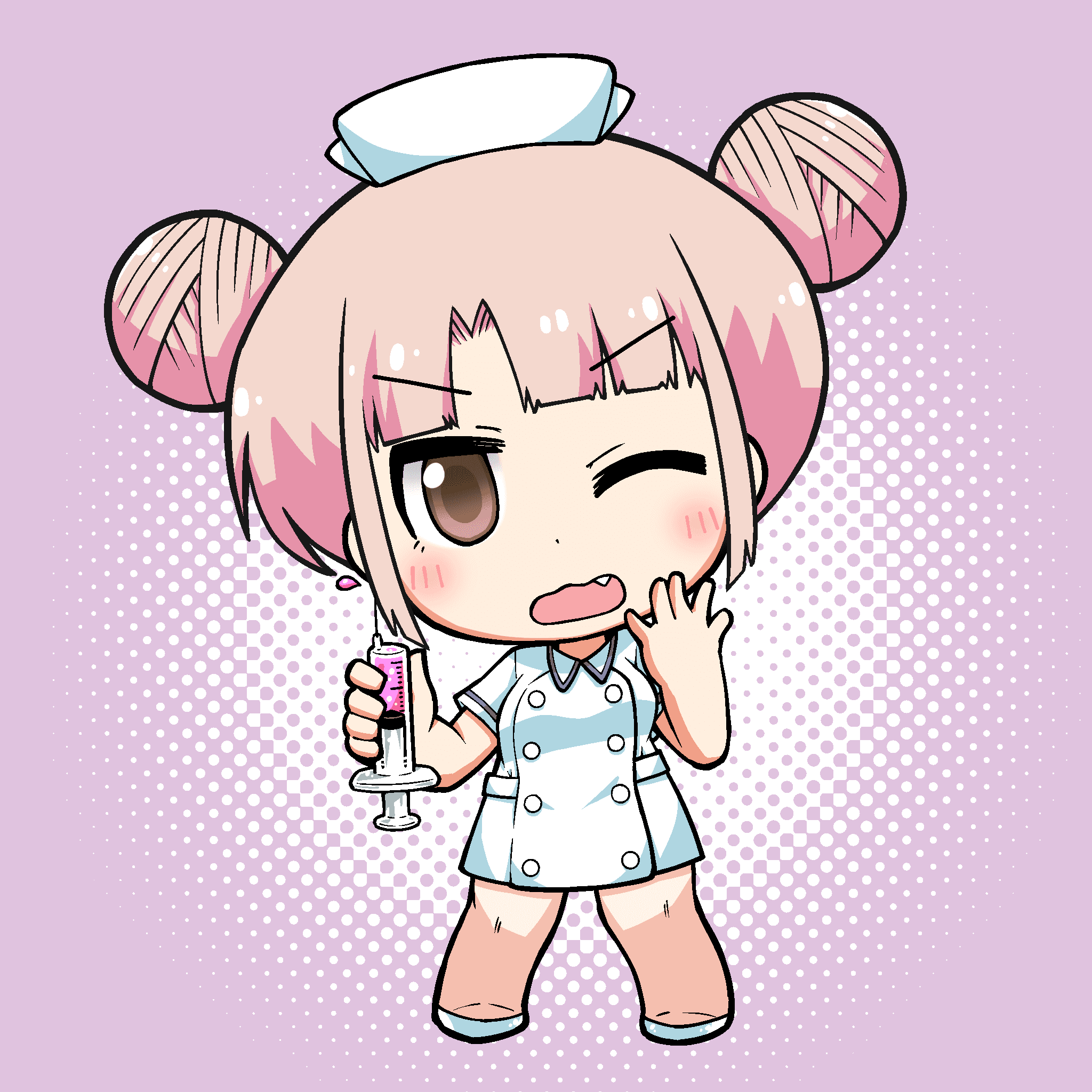 Tere QN! pink nurse #1738