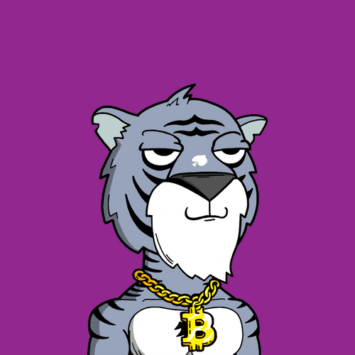 Grouchy Tiger Social Club #9885
