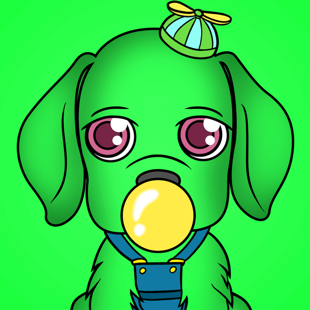 Bubblegum Puppy #7218