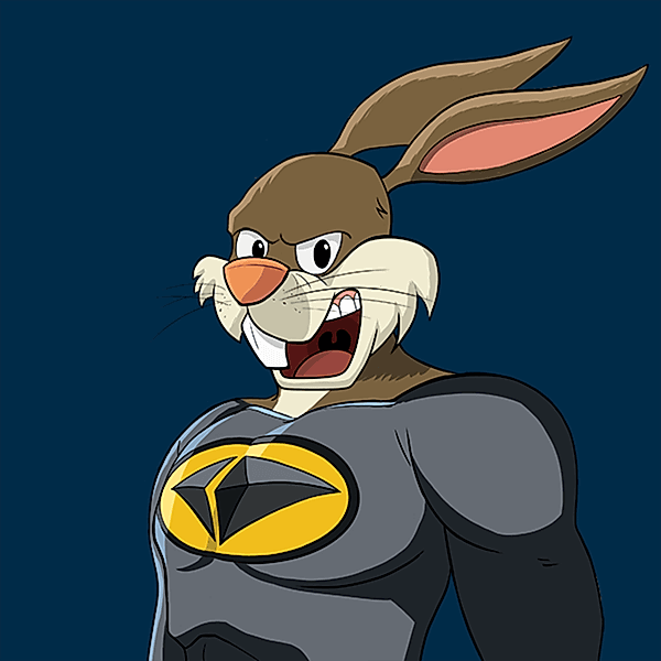 Dark Super Bunny #9515