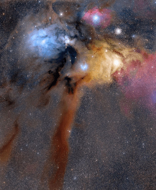 Rho Ophiuchi Cloud Complex - IC4603, IC 4604, IC 4605, IC 4606, & NGC 6121