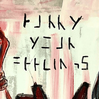 BURY YOUR FEELINGS - Hand painted