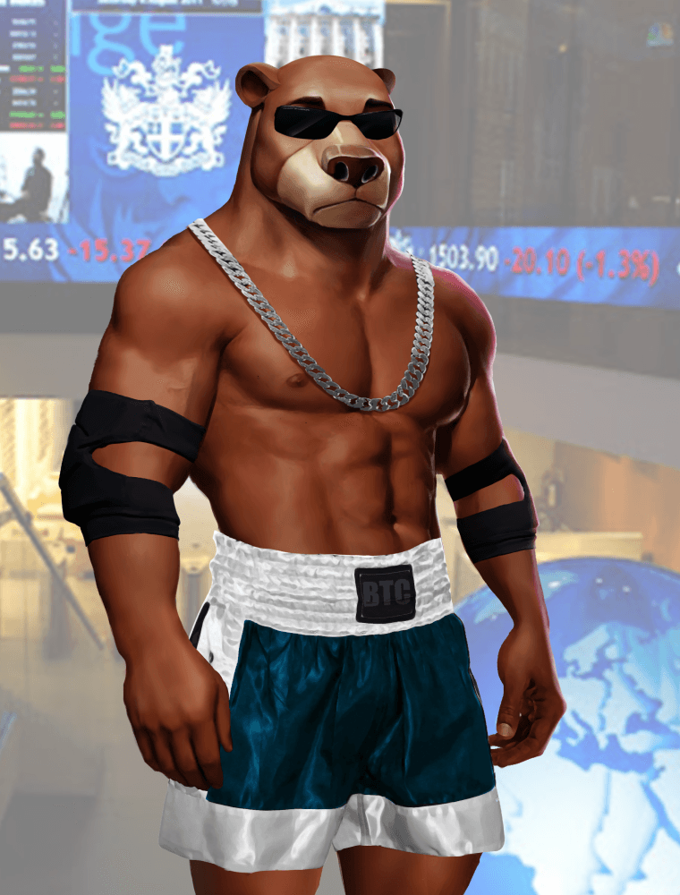 Wall Street Avatar Fighter Bear #40