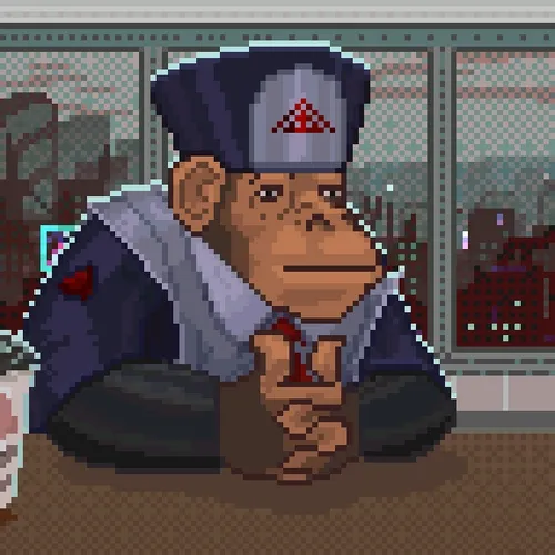 Cyberpunk Ape Executives - #64