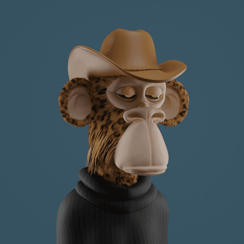 3D Bored Ape Club #429