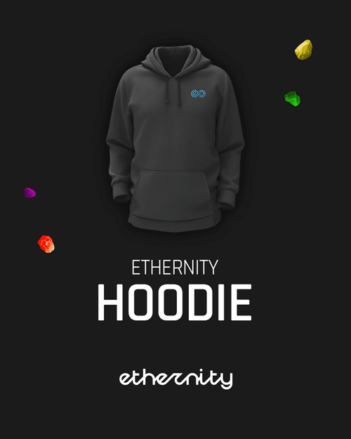Ethernity Hoodie: Size Large
