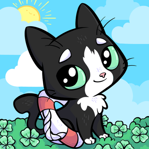 #18 - Socks, the Clover Kitten