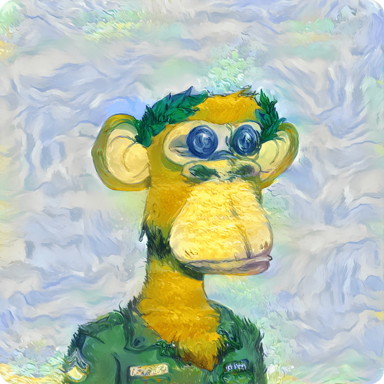 Bored Ape by Vincent Van Gogh #2