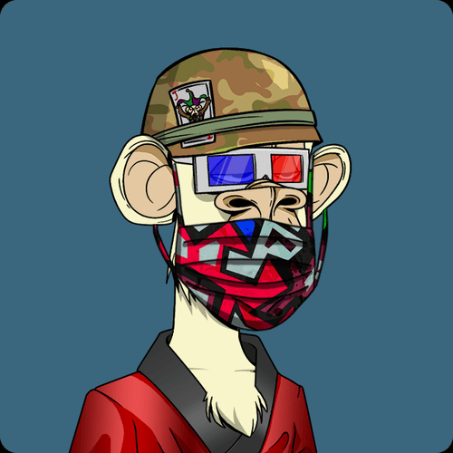 Covid Bored Ape #395