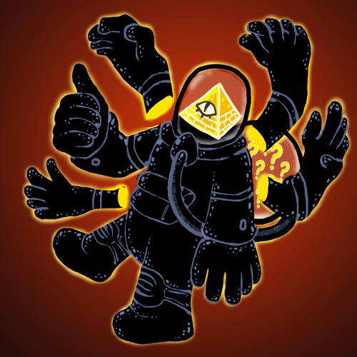 Astronaut Illuminati #0060