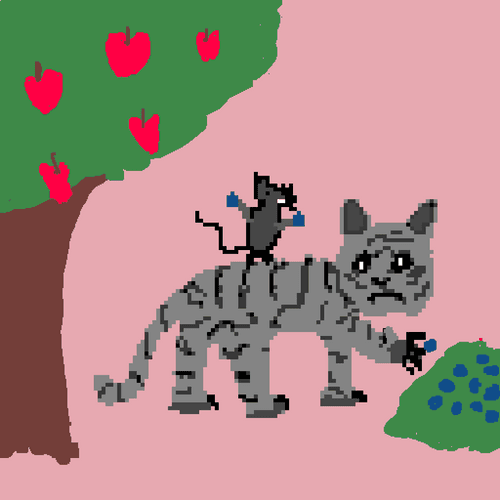 Static Tigers And Blueberries