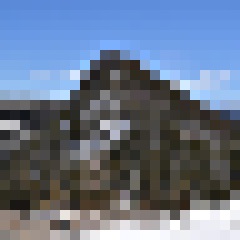 Twenty Four Pixel Mountain #16