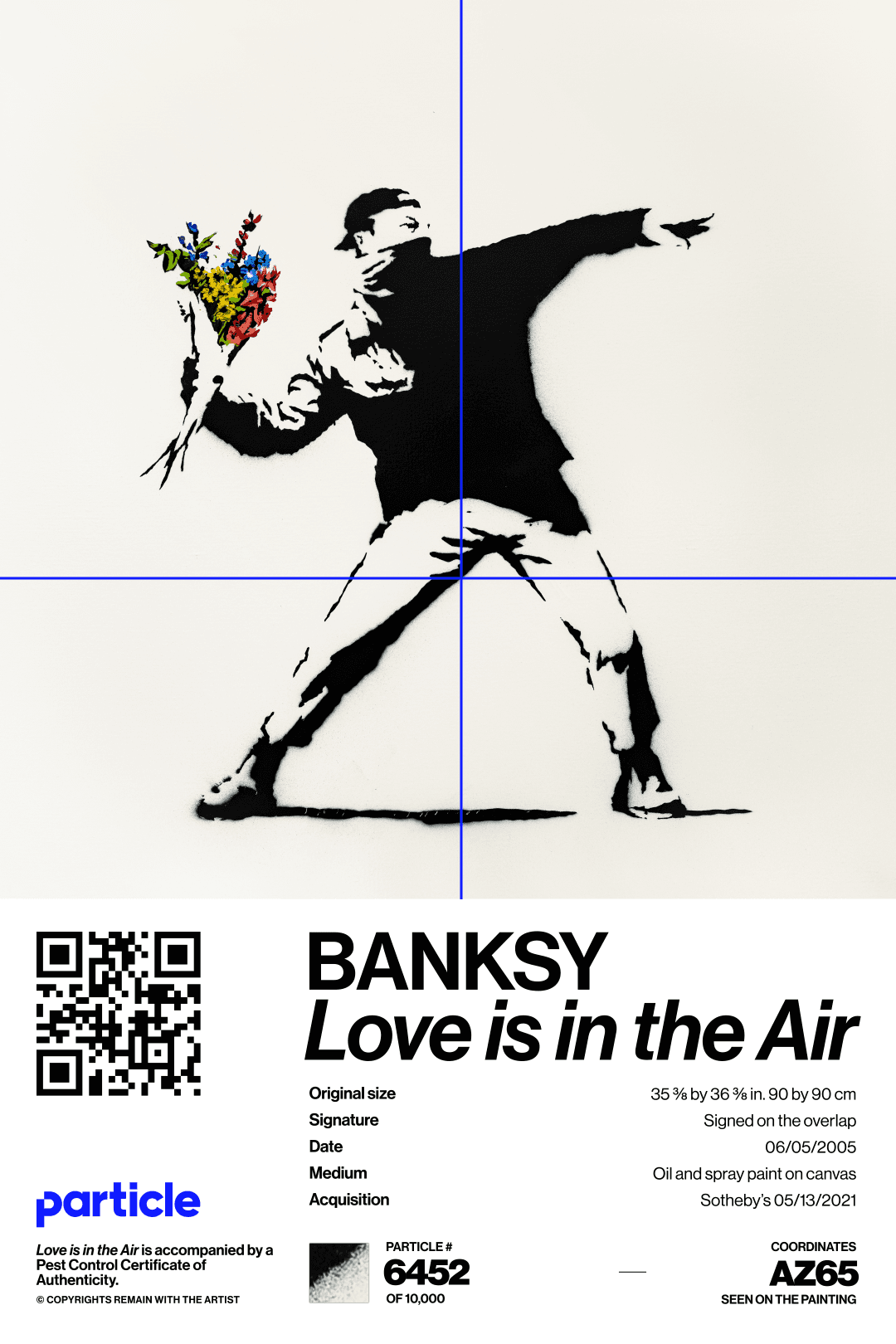 Banksy | Love Is In The Air #6452