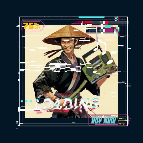 Boombox Samurai Ad.