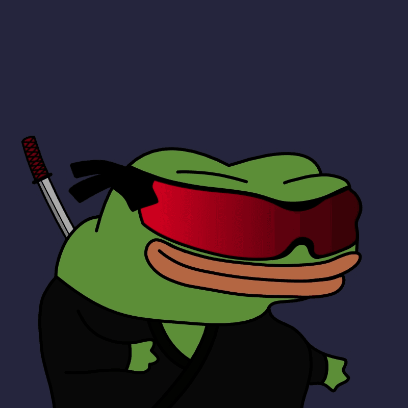 Wicked Ninja Pepe - Wicked Pepe's | OpenSea