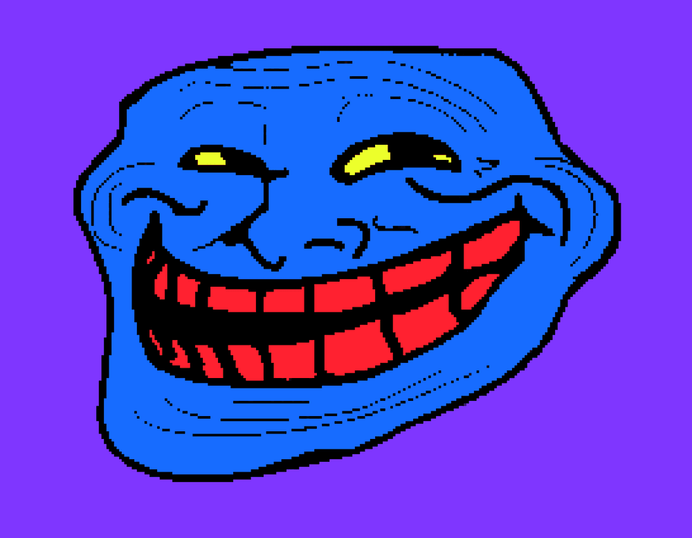 SAD TROLL FACE | Sticker