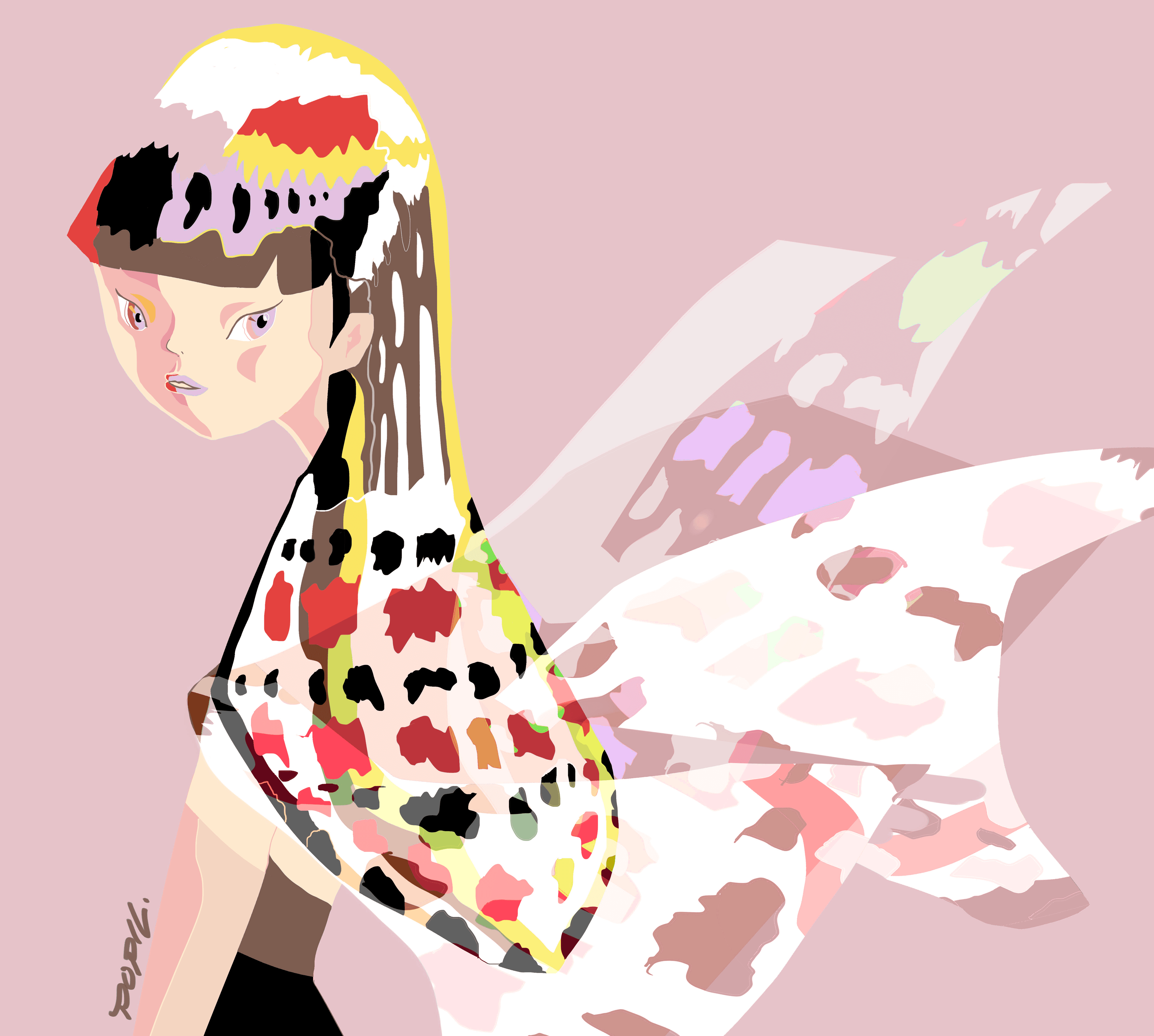 Moth girl #02