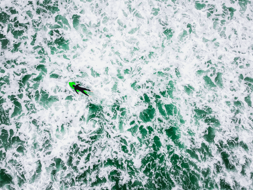 Lone Surfer