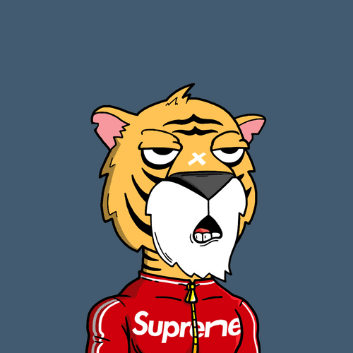 Grouchy Tiger Social Club #1275