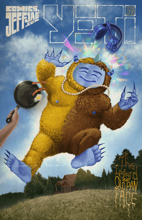 Yeti #2930 - Yeti Comic Derivative Commission by JeffJag