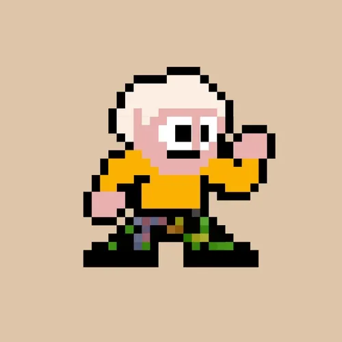 8bit Tee Time Golfer 283