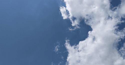 the sky on your birthday