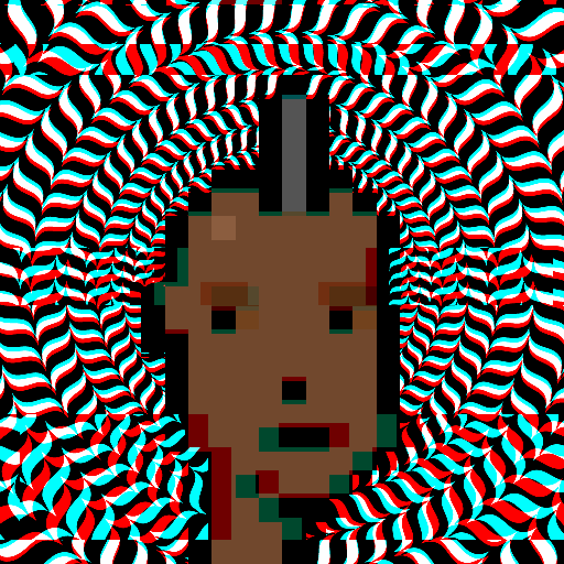 Glitch in the PunksMatrix #2340