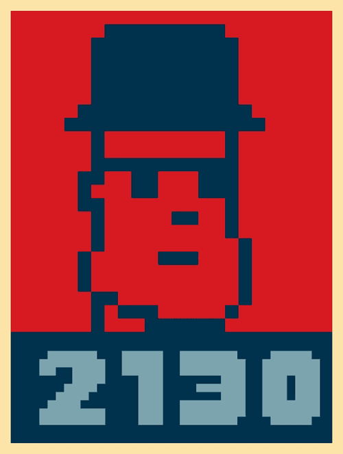 ObamaPunk #2130 (RED)