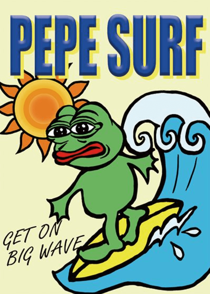 PEPESURF | Series 23 | Card 14 | Rare Pepe