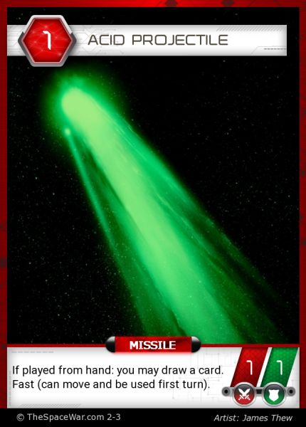 Acid Projectile • Card 55 of 102 (Physical Signed Card + NFT)