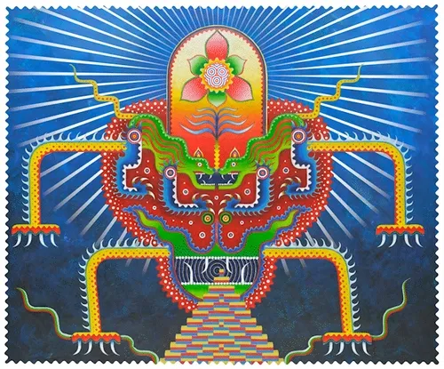 108a - Yu Maeda - "Tiger Lily Dragon Frog People" - 1 of 1