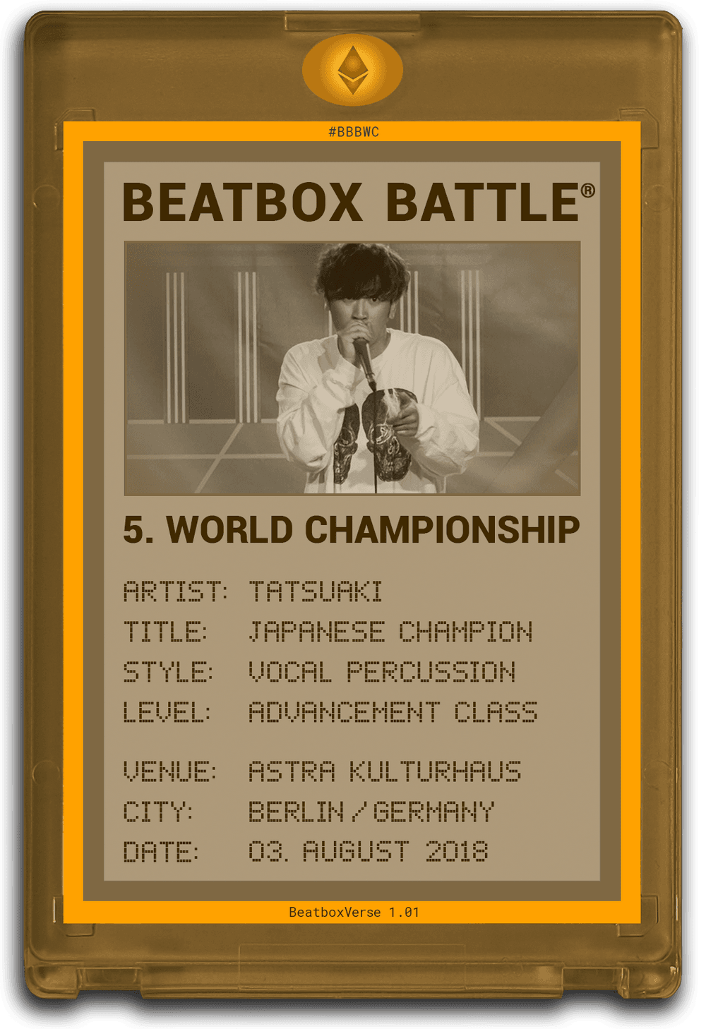 World Championship 2018 Prize and Memorial Cards
