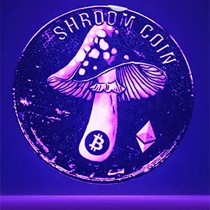 1/3 SHROOM COIN #006 Ultraviolet (UV) S/N SCUV01  !3D VIDEO AND CUSTOM BEATS by KUSHNADAS!