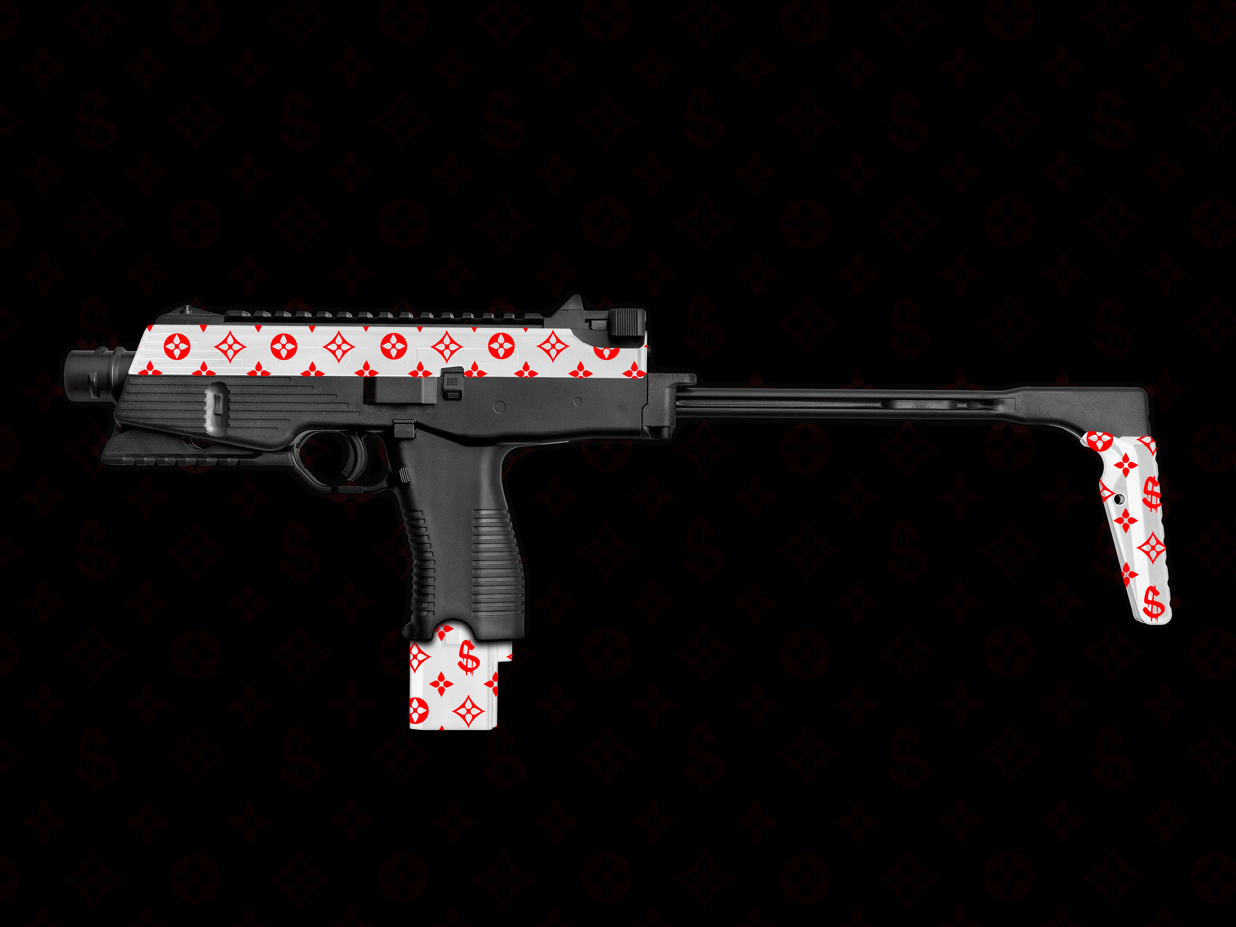 MP9 RED/WHITE