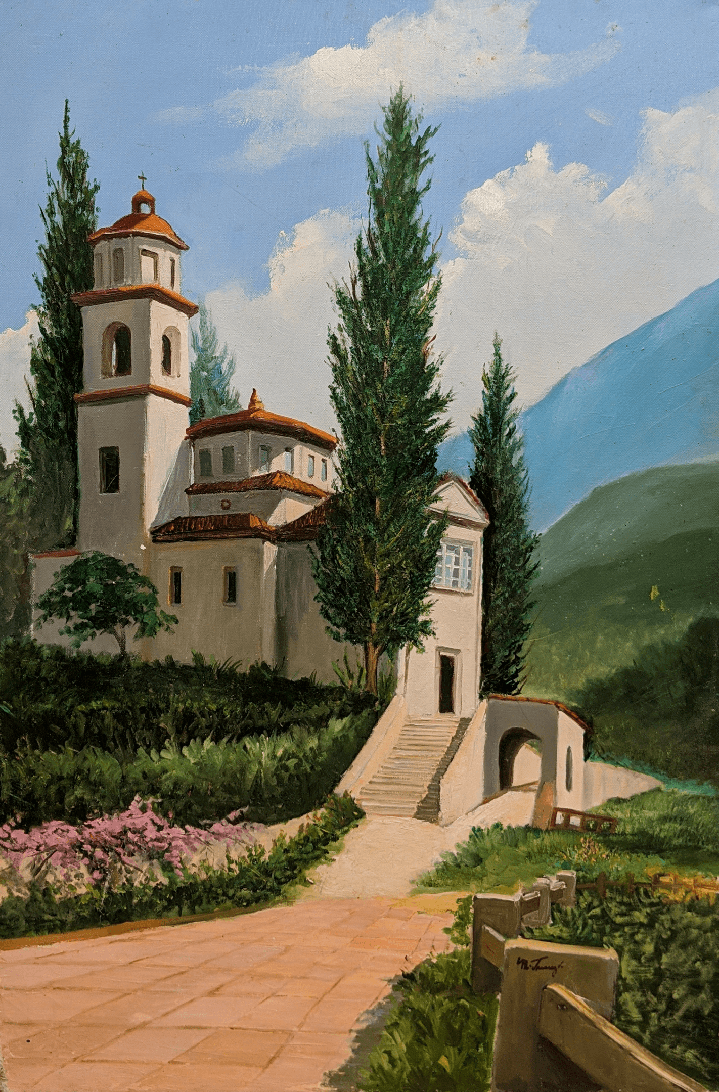 Mountainside Church / Iglesia de la Montaña 