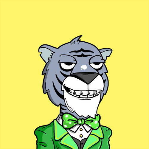 Grouchy Tiger Social Club #7442
