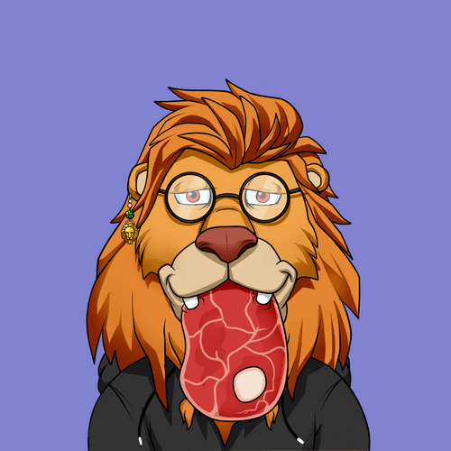 Lazy Lion #2115
