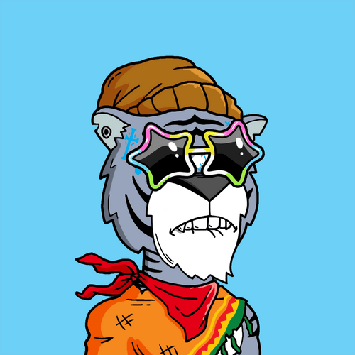 Grouchy Tiger Social Club #4920