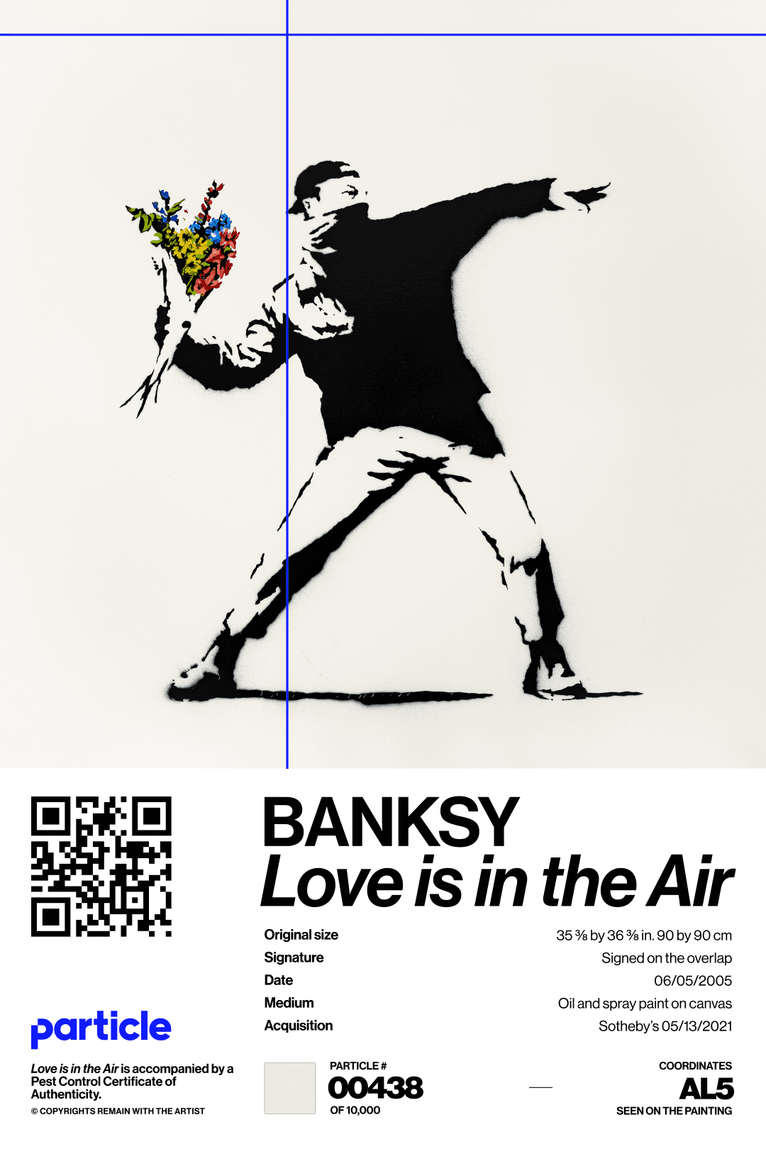 Banksy | Love Is In The Air #438