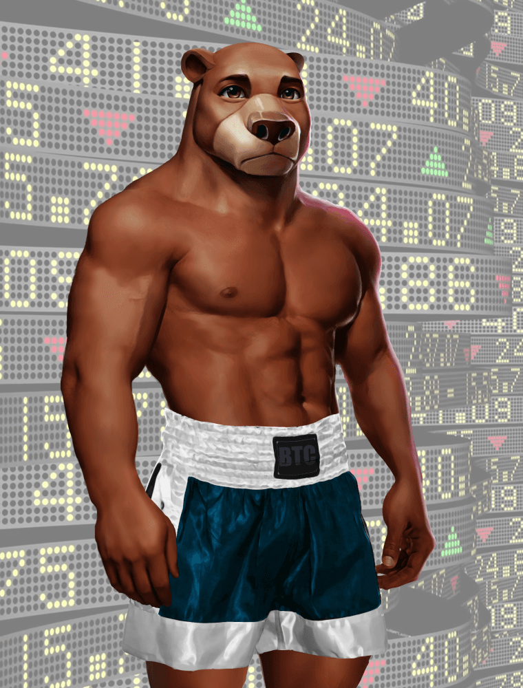 Wall Street Avatar Fighter Bear #3