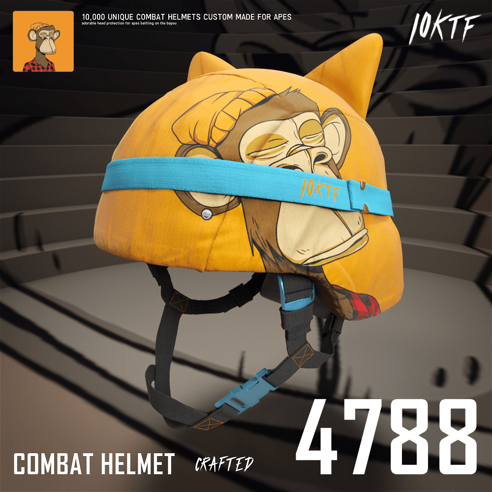 Ape Combat Helmet #4788