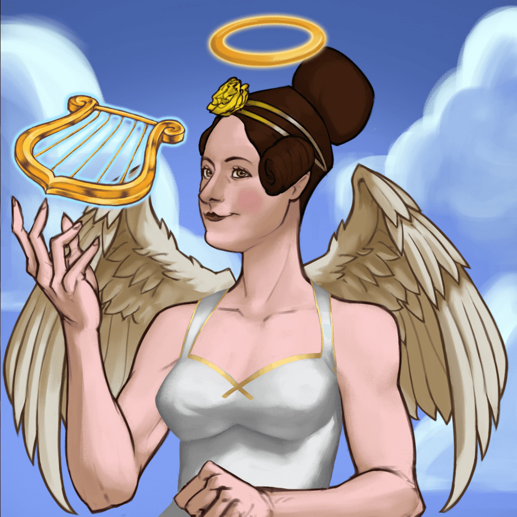 Inventors NFT #1 - Unique Ada Lovelace - Angel