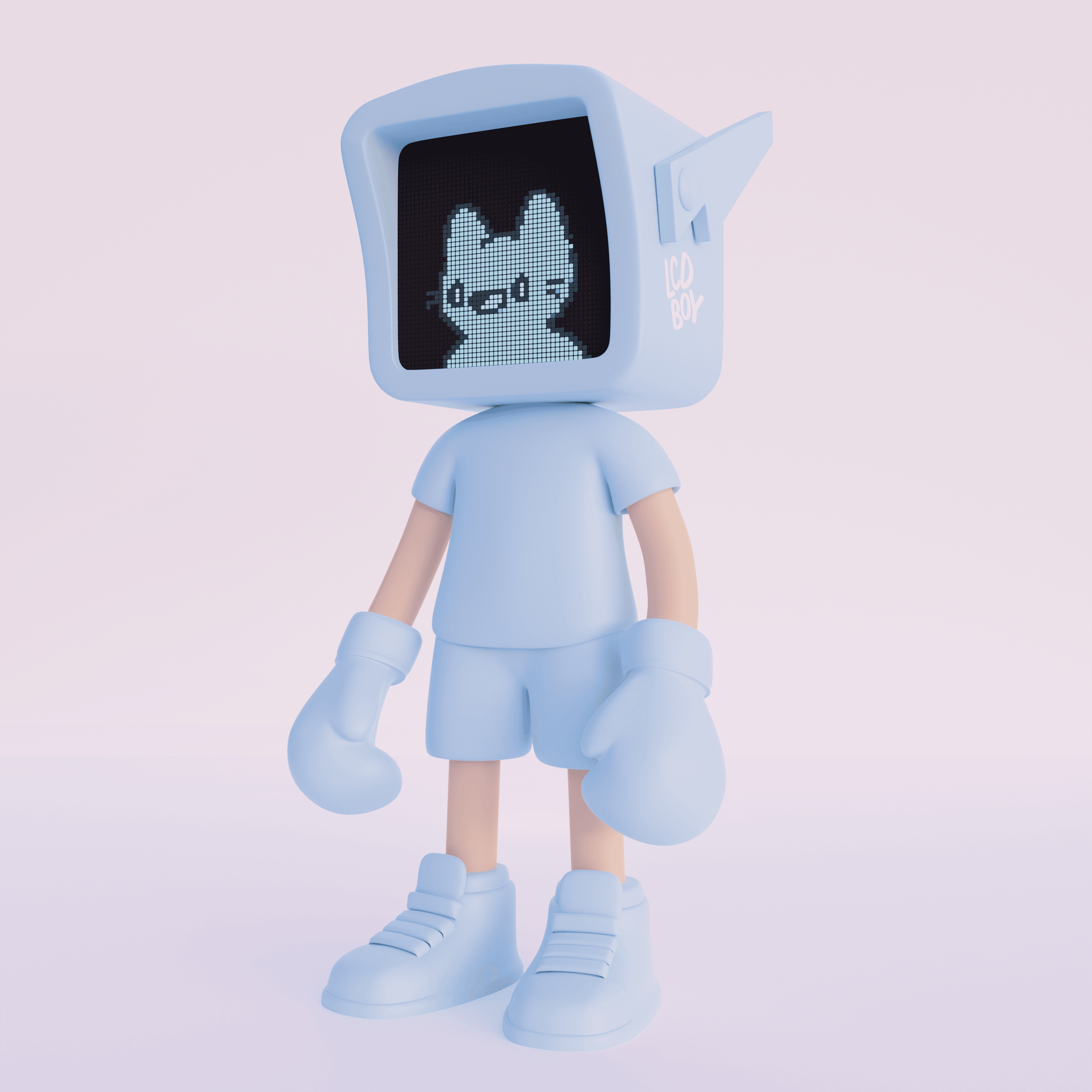 LCD BOY (Cat) #128
