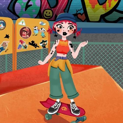 Skater Girl #28