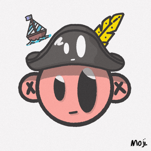 Calico Pirate Moji